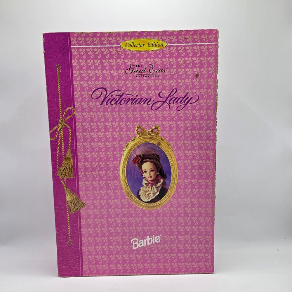 Mattel Barbie Victorian Lady Kids Burgundy Velvet Lace Great Eras 14900‎ Vintage